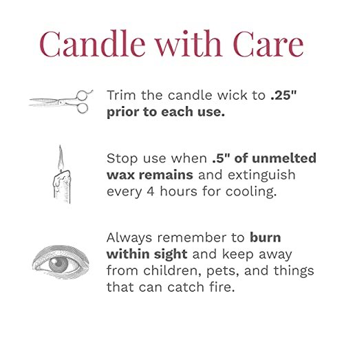 CANDLE-LITE Juicy Black Cherries Single-Wick Candles, 18 oz. Jar, Dark Red - Image 4