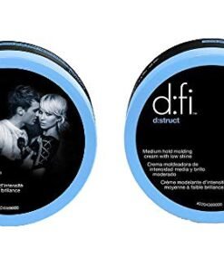 D:fi D:struct Medium Hold Molding Creme with Low Shine 2.6 Ounces (2-Pack Total)