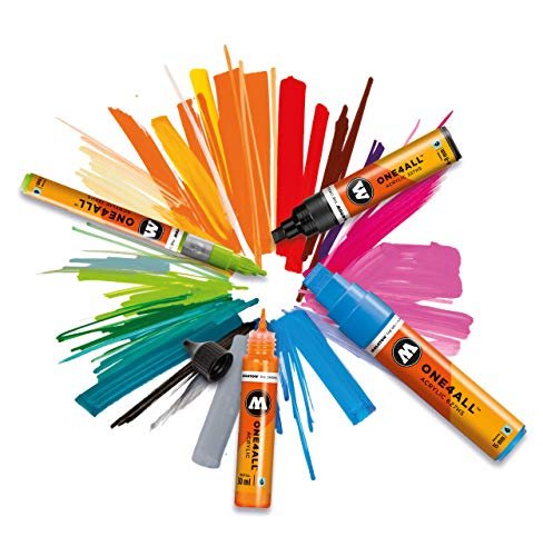 Molotow ONE4ALL Acrylic Paint Marker Set, 6 Pastel Colors, 15mm (200.461) - Image 6