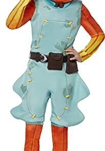 InSpirit Designs Licensed FortNite Fishstick Youth Costume Green