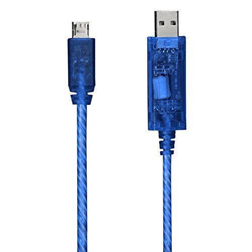 Pilot Electronics Micro USB Cable, Blue