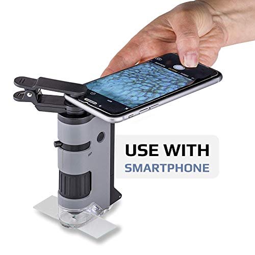 Carson MicroFlip 100x-250x LED and UV Lighted Pocket Microscope - Image 7